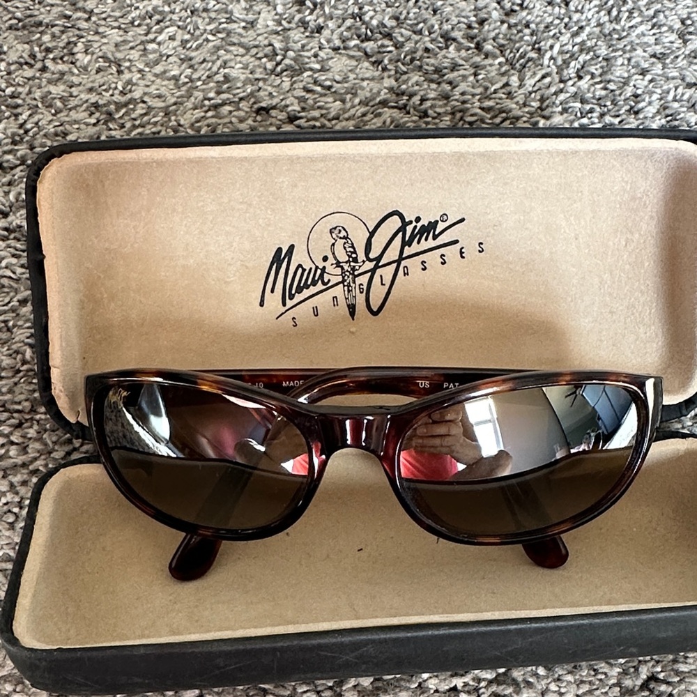 Maui Jim Brown Tortoise Sunglasses